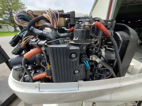 1998 Johnson 115 HP 4-Cylinder DFI 2-Stroke 20" (L) Outboard Motor - Image 6