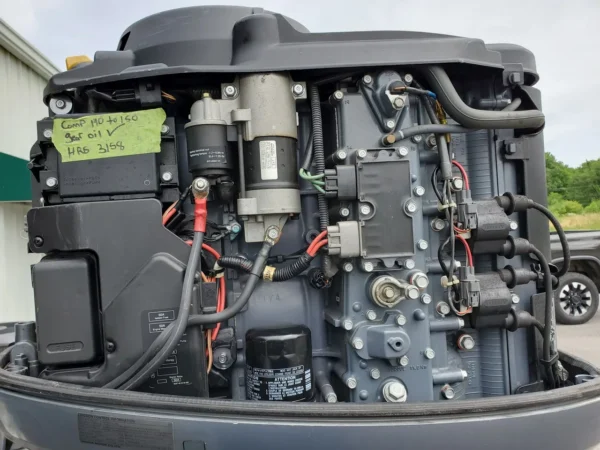 2009 Yamaha 150 HP 4-Cylinder EFI 4-Stroke 25" (L) Outboard Motor - Image 5
