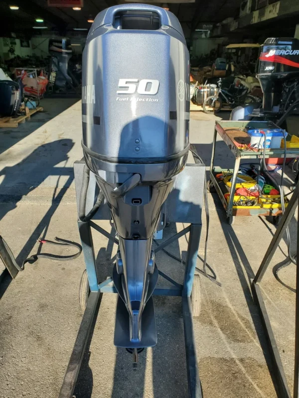 2008 Yamaha 50 HP 4-Cylinder EFI 4-Stroke 20" (L) Outboard Motor - Image 2