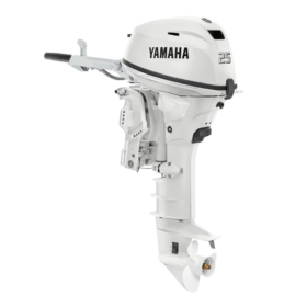 Elevate Your Watercraft: Yamaha F25SWTHC2 25hp Outboard in Striking White - Unmatched Performance in Style