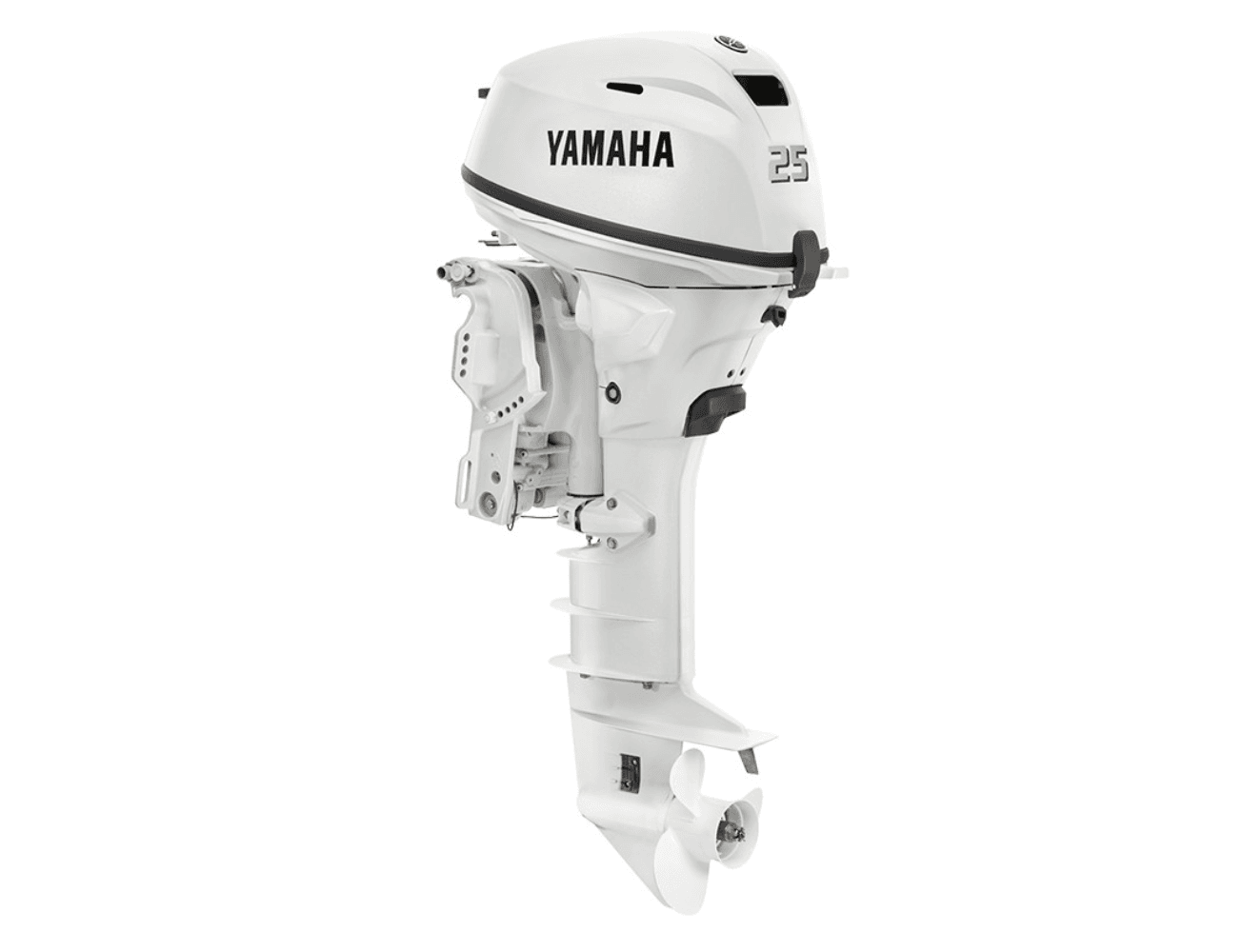 Yamaha 25hp High Thrust White Outboard