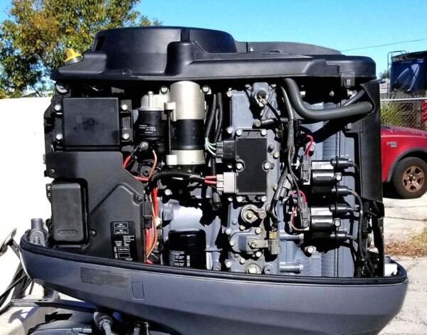 2009 Yamaha 150 HP 4-Cylinder EFI 4-Stroke 25″ (L) Outboard - Image 3