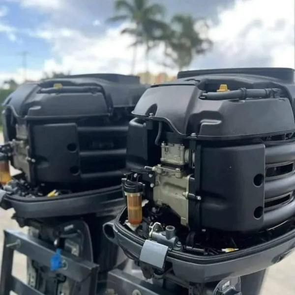 Twin  Yamaha 250 hp 4 stroke Outboard motor - Image 2