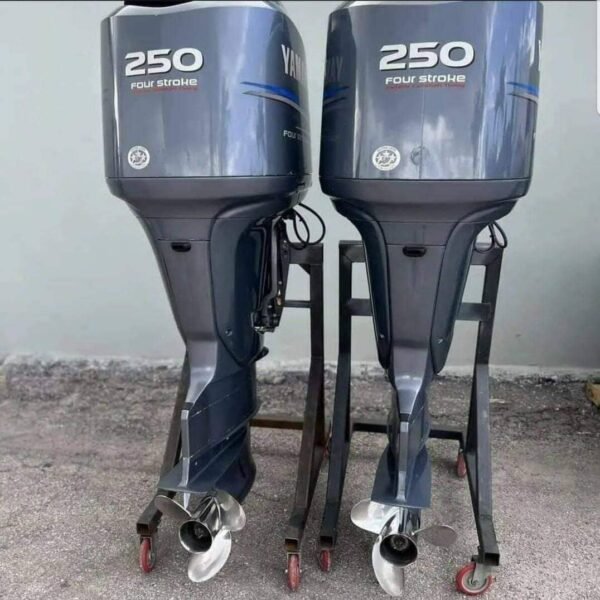Twin  Yamaha 250 hp 4 stroke Outboard motor