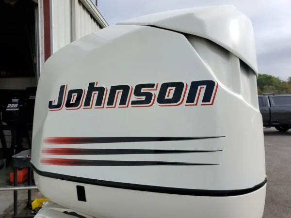 2003 Johnson 150 HP 6-Cyl Carbureted 2-Stroke 25" (X) Outboard Motor - Image 5