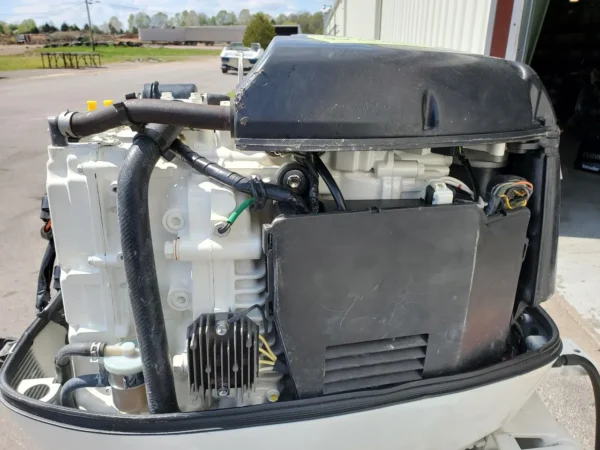 2003 Johnson 50 HP 3-Cylinder EFI 4-Stroke 20" (L) Outboard Motor - Image 3