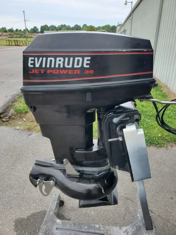 1993 Evinrude Jet Drive 50/35 HP 2-Cyl Carbureted 2-Str 20" (L) Outboard Motor
