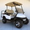 WHITE 4 INCH LIFTED CLUB CAR GOLF CART ECONOMY FOR SALE