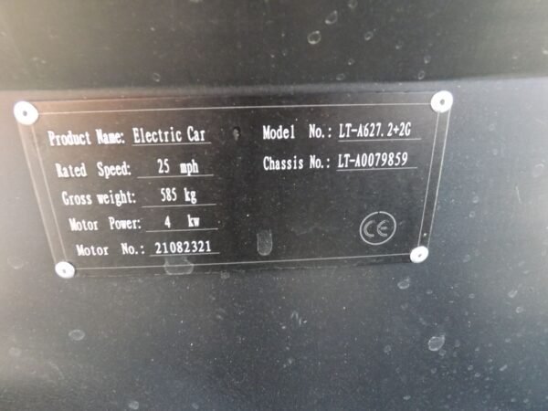 2022 ADVANCED EV AEV 2+2L ELECTRIC LIFTED FOR SALE - Image 3