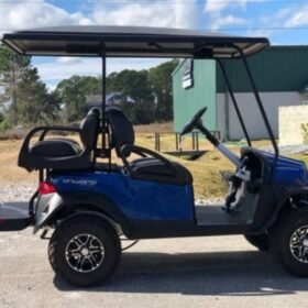 2021 CLUB CAR GOLF CARTS ALL 4 PASSENGER – LIFTED – ELECTRIC FOR SALE