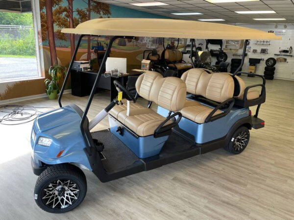 2022 CLUB CAR 6 PASSENGER GAS, USED GOLF CARTS FOR SALE - Image 3