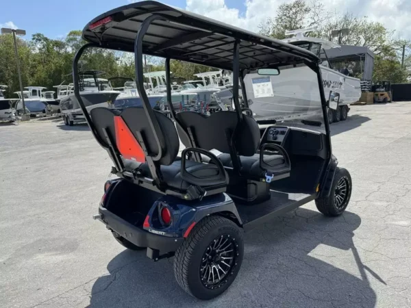 NEW 2024 E-Z-GO GOLF CARTS ALL LIBERTY LSV ELITE LITHIUM PATRIOT BLUE FOR SALE - Image 4