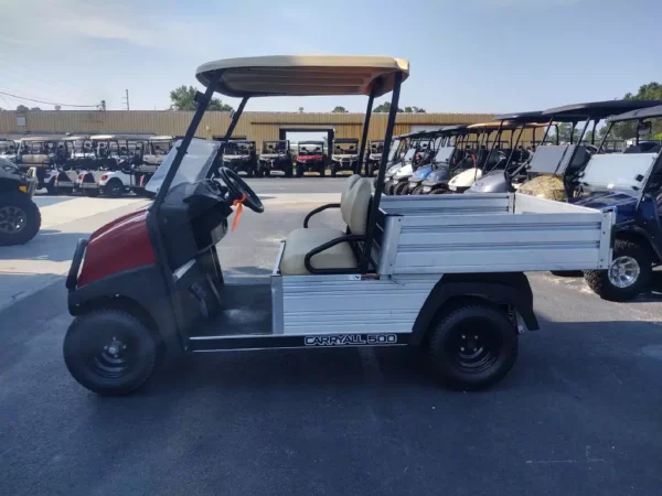 USED 2019 CLUB CAR GOLF CARTS ALL CARRYALL 500 GASOLINE FOR SALE - Image 3
