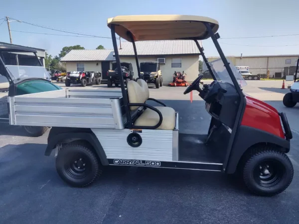 USED 2019 CLUB CAR GOLF CARTS ALL CARRYALL 500 GASOLINE FOR SALE - Image 2