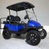 BLUE LIFTED CLUB CAR PRECEDENT GOLF CART OFF ROAD FOR SALE