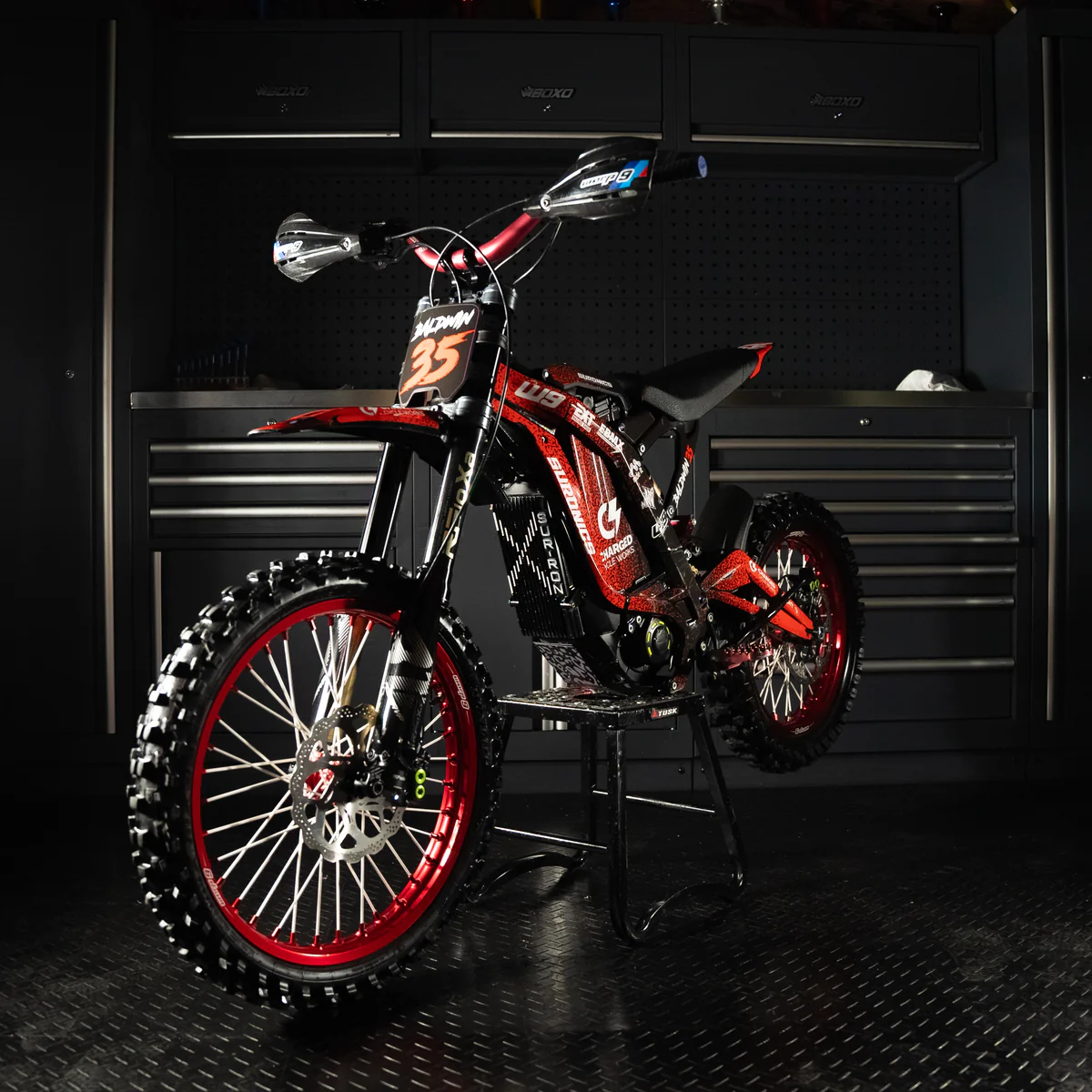 Custom Surron Light Bee X – Athlete Brett Baldwin’s Stock Class Build For Sale