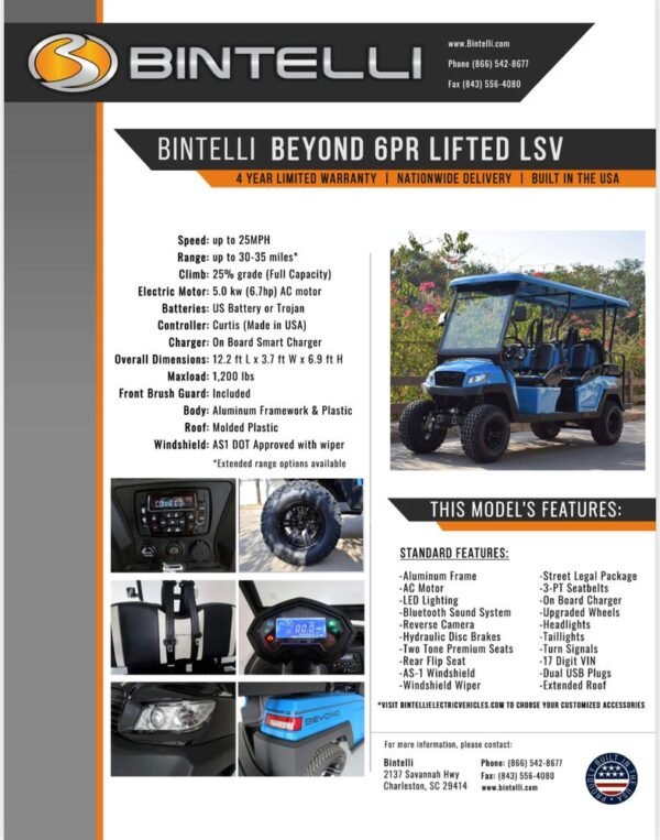 2023 Bintelli 6pr For Sale  - Image 3