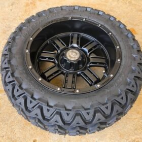 14 INCH FLAT BLACK TRANSFORMER 23X10X14 PREDATOR TIRE For Sale 