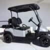 SILVER AND MATT BLACK SPORTSTER CLUB CAR GOLF CART FOR SALE
