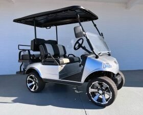 SILVER EVOLUTION CLASSIC 4 PLUS GOLF CART FOR SALE